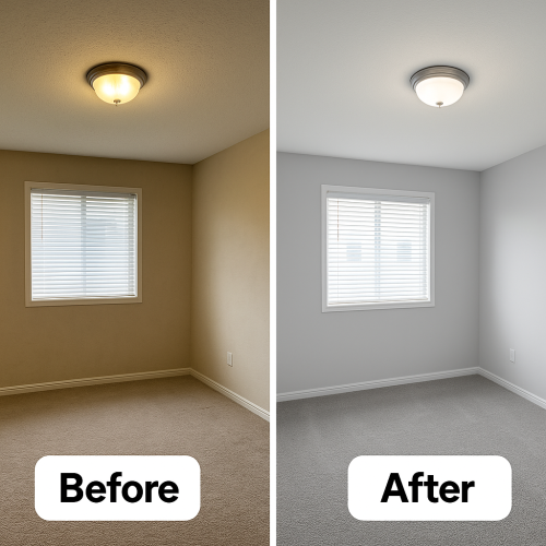 interior room before after